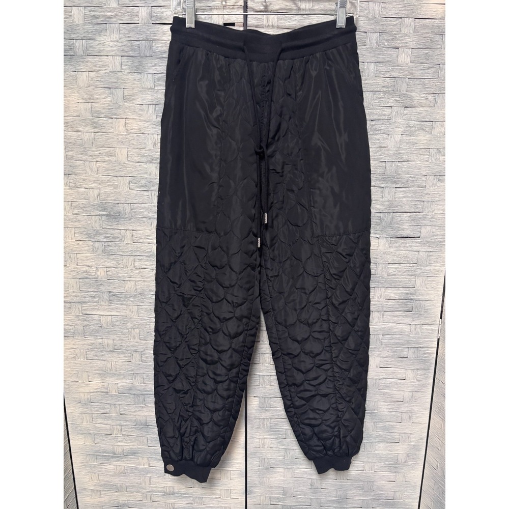 Sandy Liang Target Women XS Joggers Black Quilted Onion Scallop Pants Gorpcore
